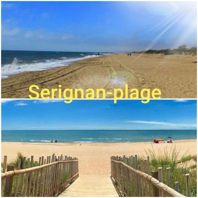 Un Bol D'Air Frais Et De Soleil Entre Campagne Et Plage Béziers Exterior foto