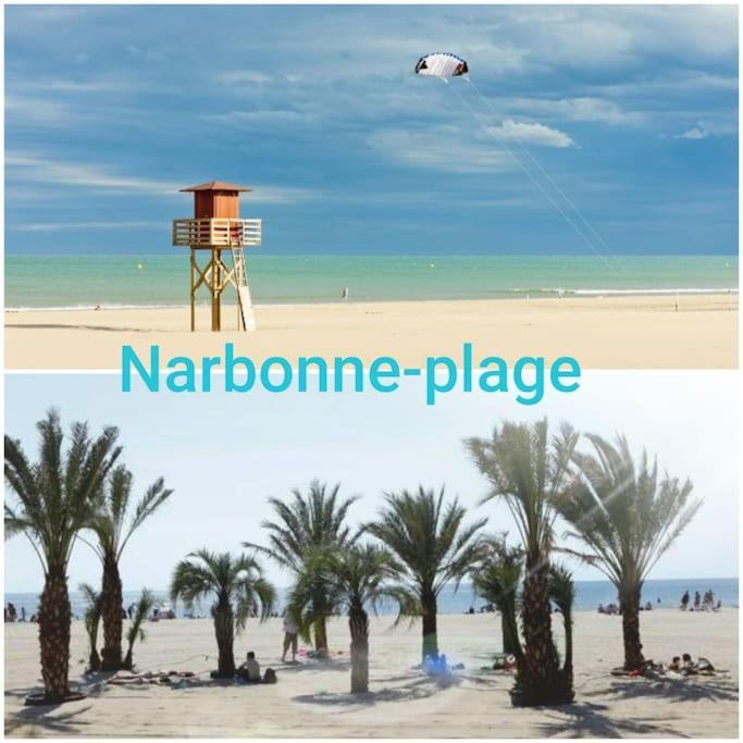 Un Bol D'Air Frais Et De Soleil Entre Campagne Et Plage Béziers Exterior foto